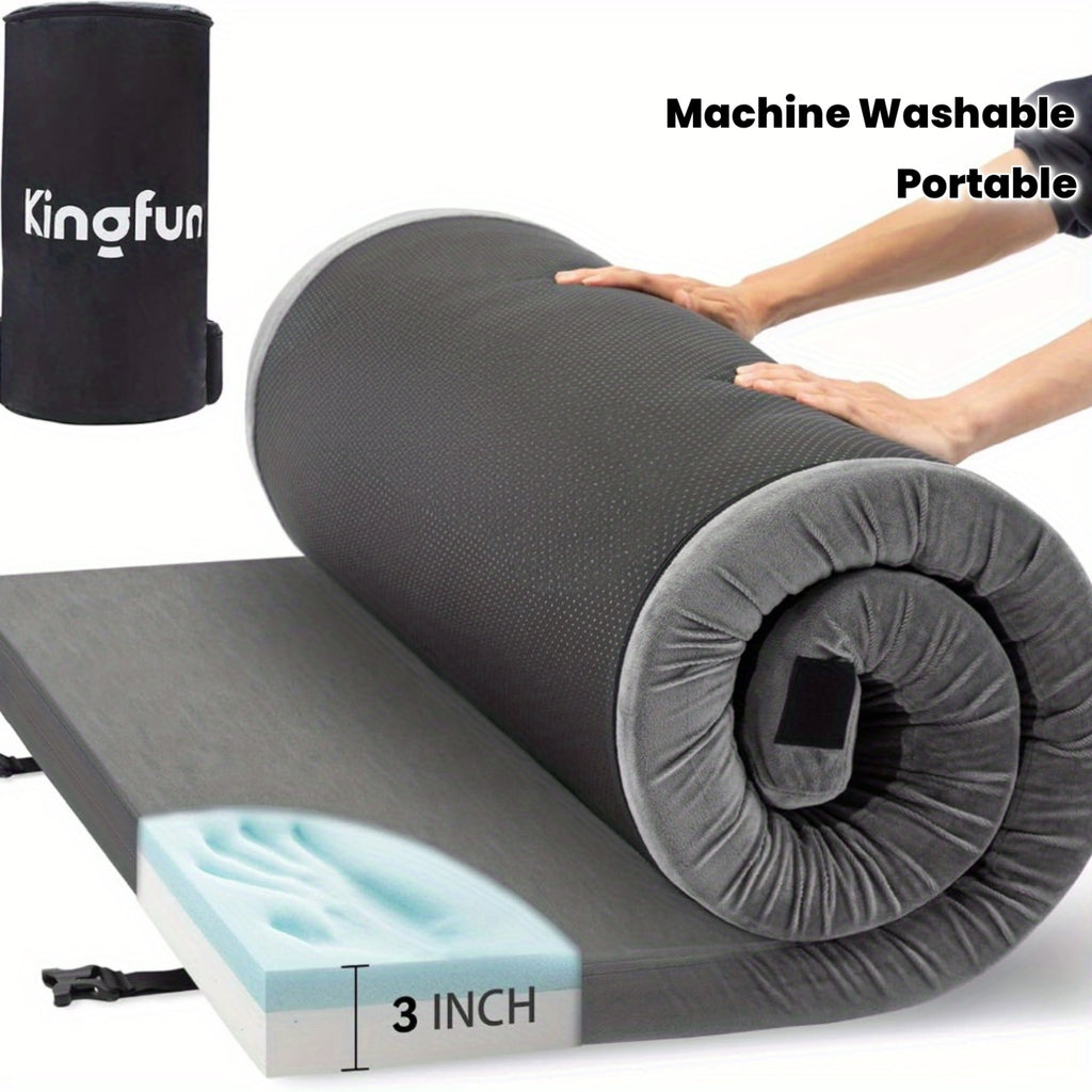 Portable Rollaway Mattress, High Quality with Memory Foam-like Support