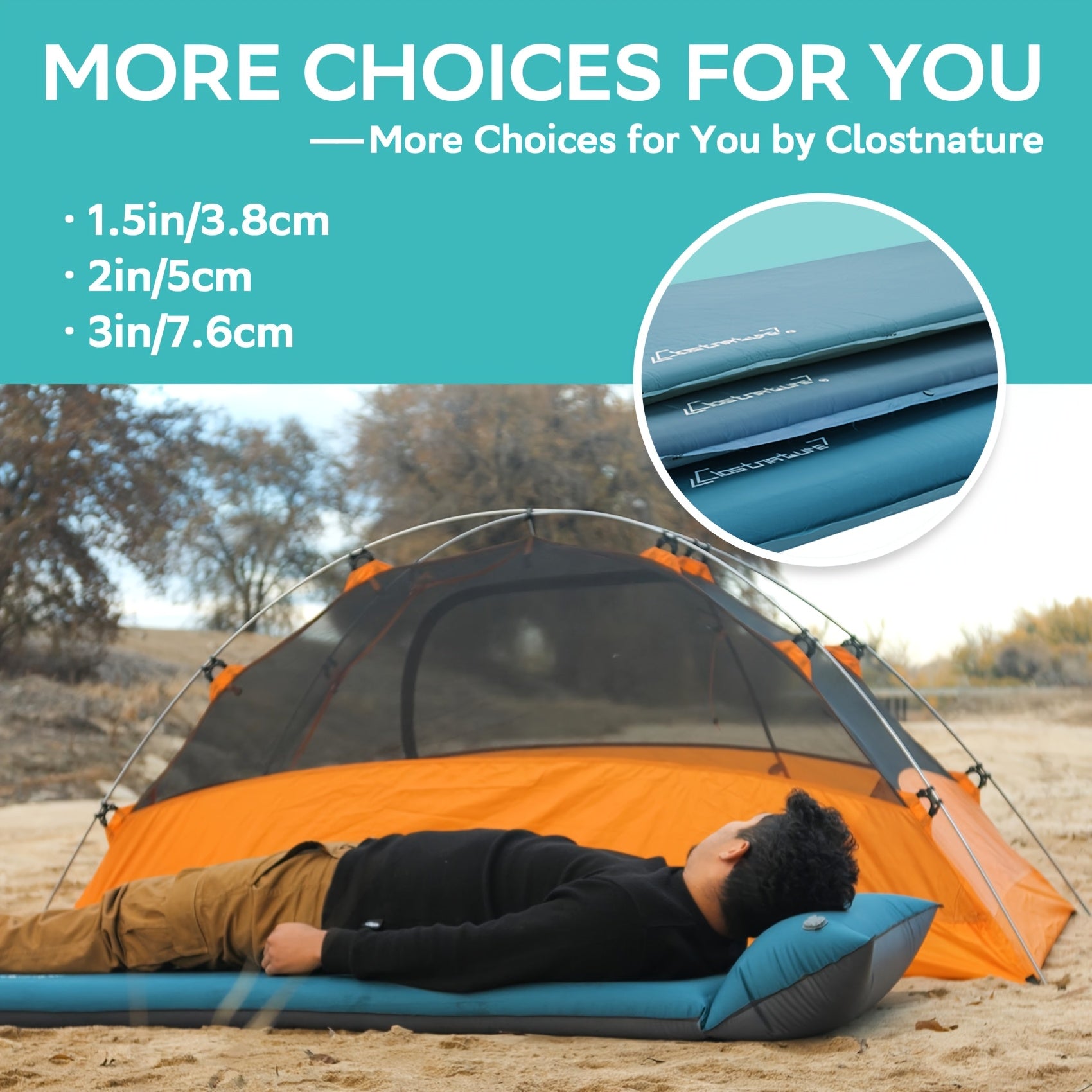 Lightweight Sleeping Pad Lightweight Self-Inflating Sleeping Pad for Camping