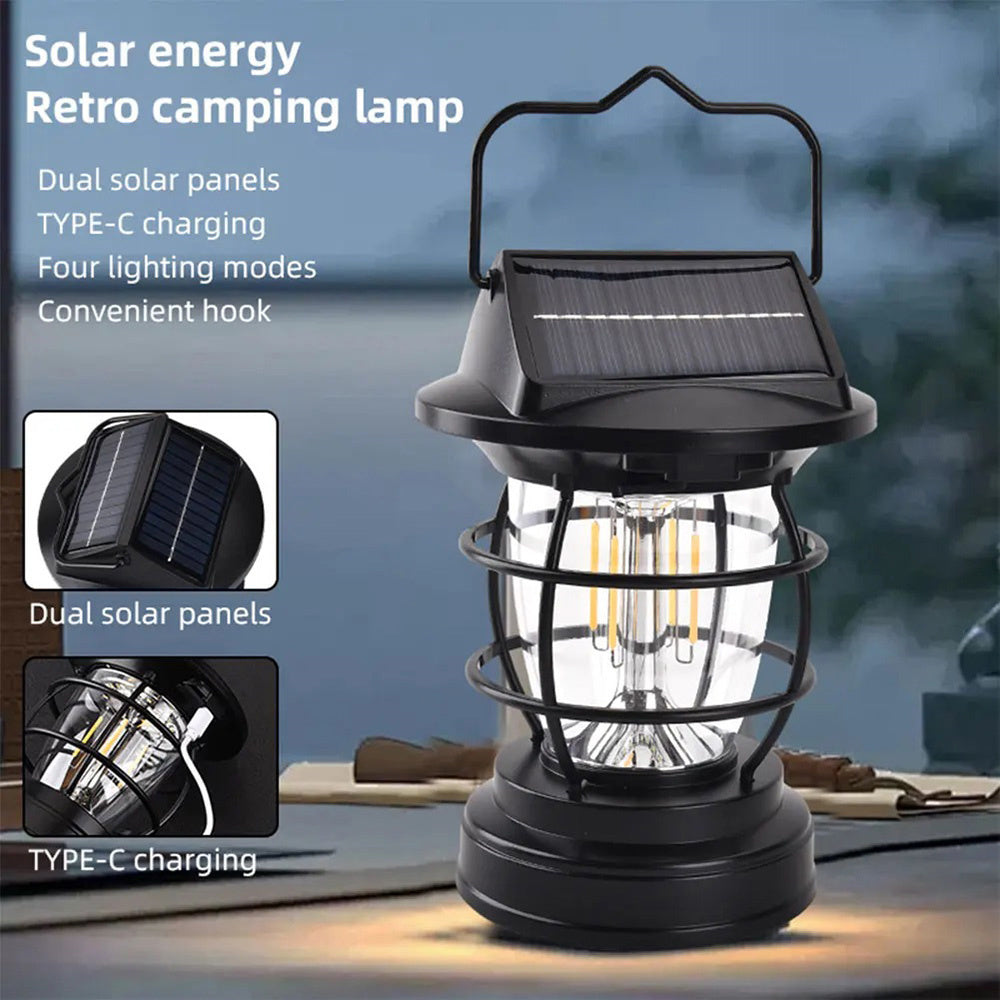 Solar Light 16SMD+4Tungsten Filament Lamp