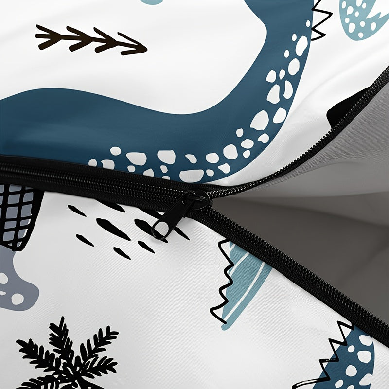 1pc Dinosaur Camping Sleeping Bag, Portable Lightweight Warm Quilt for All Seasons