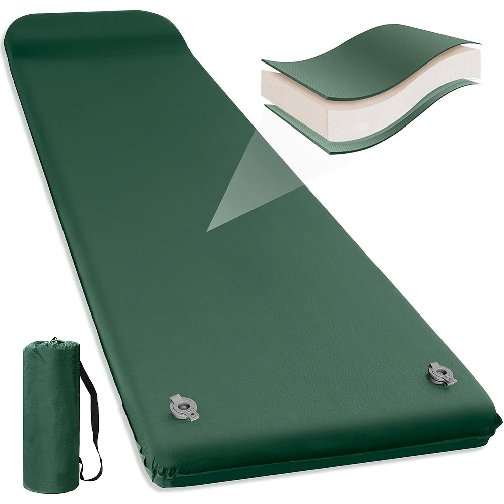 Self-Inflating Mattress for Camping, Providing Comfort for Tents And Midday Rests.
