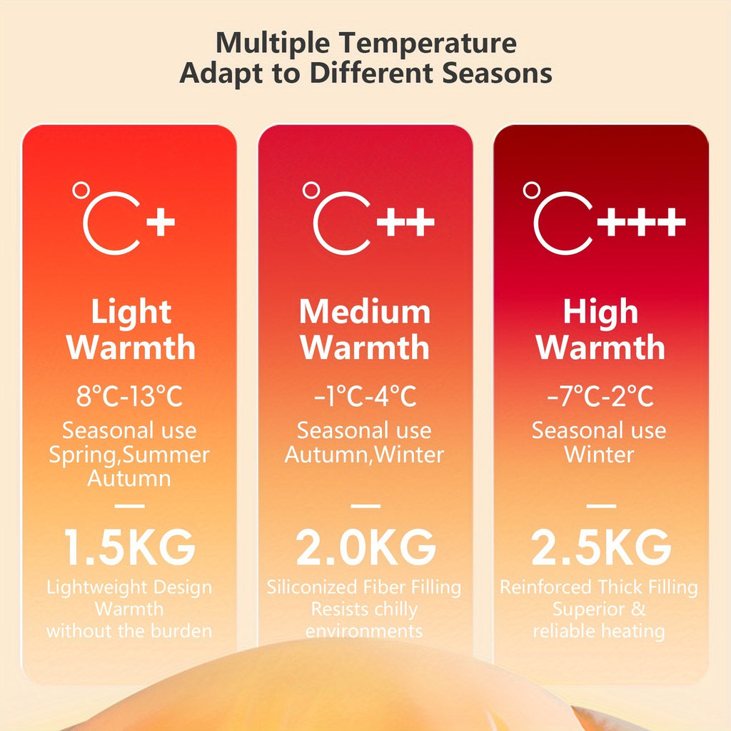 BISINNA Sleeping Bag | Compact, All-Season, Polyester, Zipper Closure, Synthetic Fiber Insulation