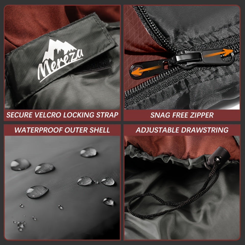 Mereza Double Sleeping Bag, 2 Person Sleeping Bag For Adult Mens Camping