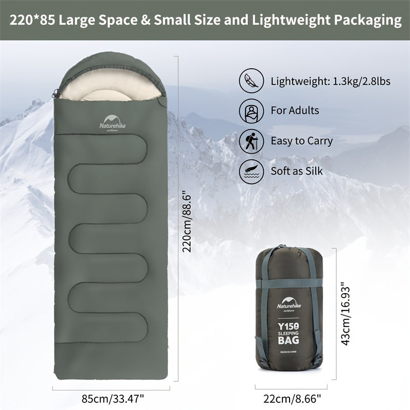 Round bottom envelope with hat cotton sleeping bag