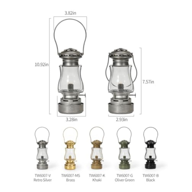 Waterproof Windproof Vintage Kerosene\u002FParaffin Lantern