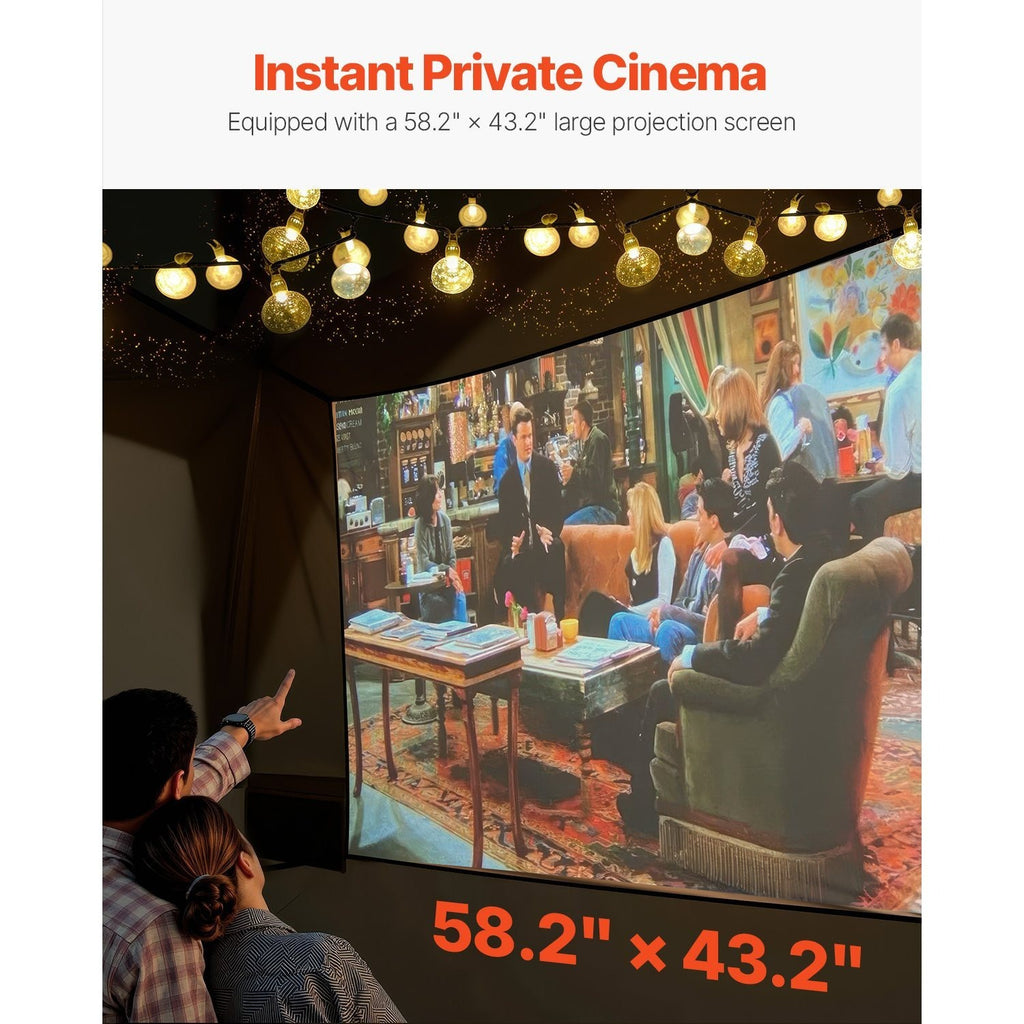 VEVOR SUV Camping Tent Outdoor SUV Tent with 2 Doors Waterproof for 5-8 Person 8\u002F10*8ft