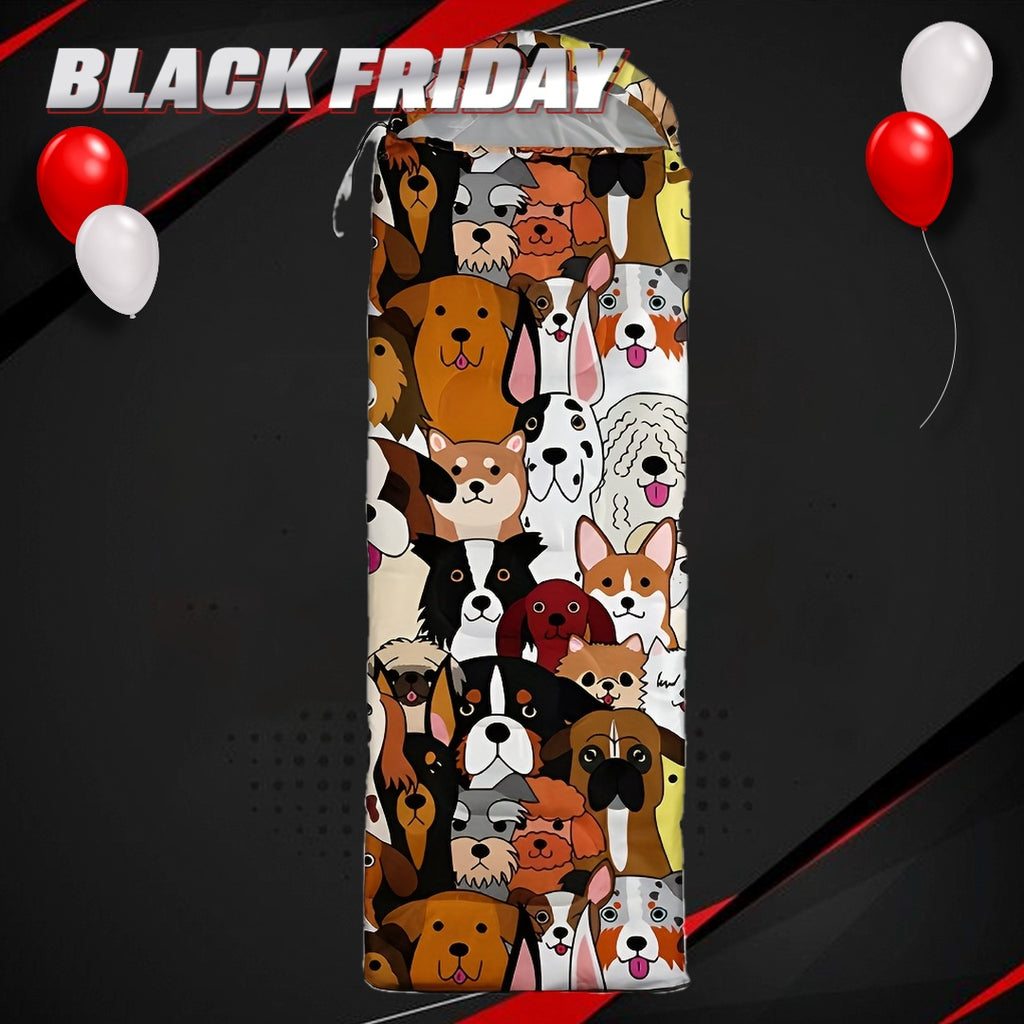 1pc Dog Sleeping Bag Lightweight Warm 1pc Dog Camping Sleeping Bag