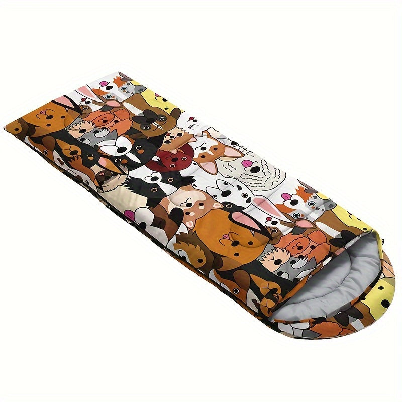 1pc Dog Sleeping Bag Lightweight Warm 1pc Dog Camping Sleeping Bag