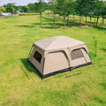 1pc Large 10-Person Family Camping Tent with Mosquito Net & Front Door
