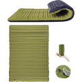 Self-Inflating Double Sleeping Pad - Extra Thick 4.7'' Heavy-Duty 2-Person Camping Mattress