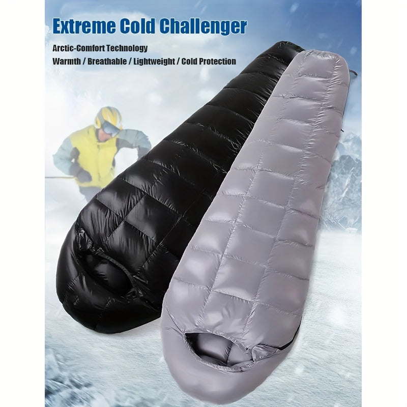 All-Season Heavy-Duty High Quality Winter Camping Tent Sleeping Bag with Down