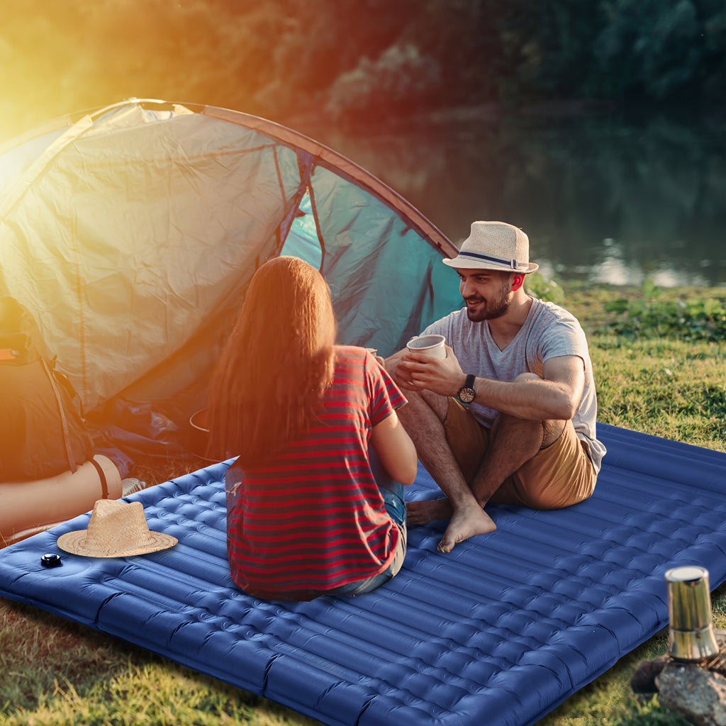 1pc Double Sleeping Pad for Camping, 4.7\