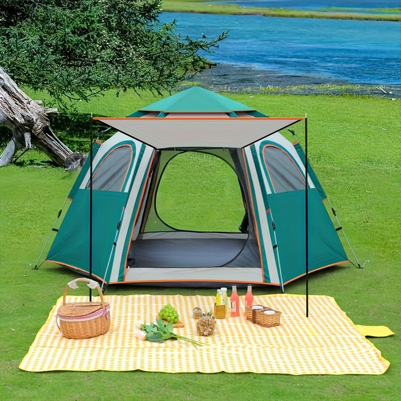3-Second Automatic Tent 3-Second Setup Automatic Camping Tent | Large Capacity, Easy Open