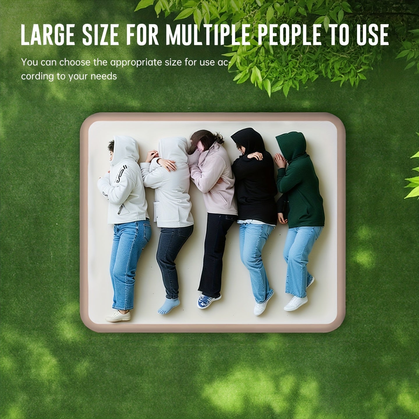 Outdoor Camping Multi-Person Use Inflatable Bed Bounce Bed