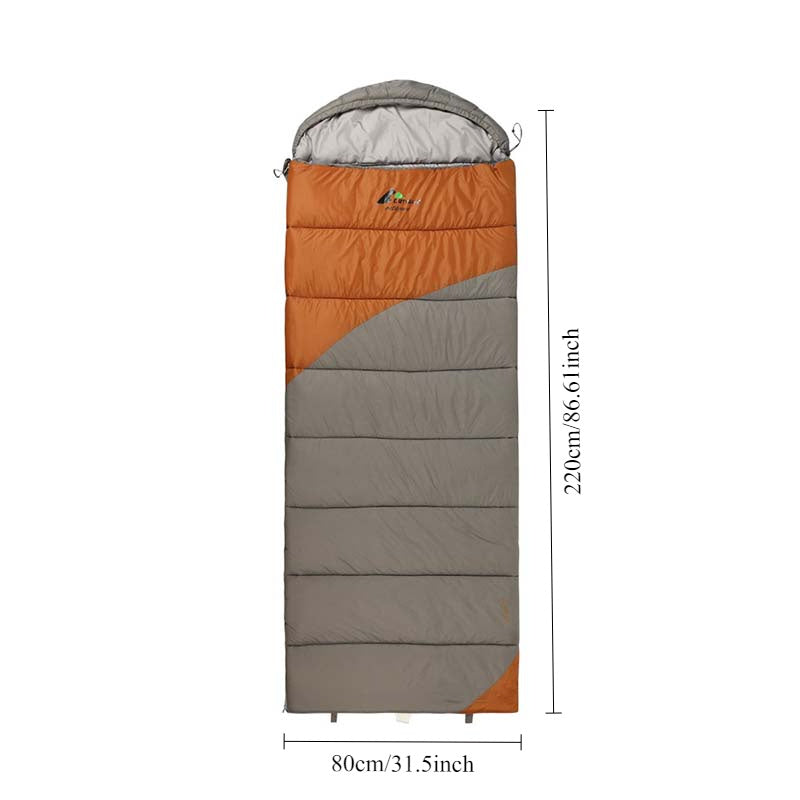 4-Season Universal Adult Sleeping Bag, Thickened Warm Down Quilt
