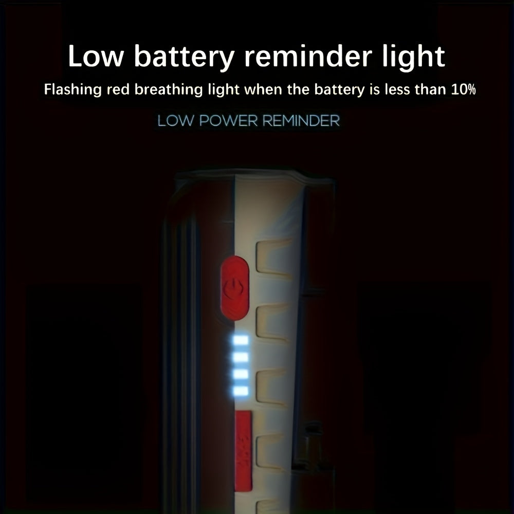 Portable Flashlight 2pcs Portable Handheld Flashlight | LED Work Light with Magnet Hook