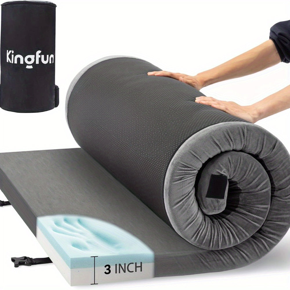 Portable Rollaway Mattress, High Quality with Memory Foam-like Support