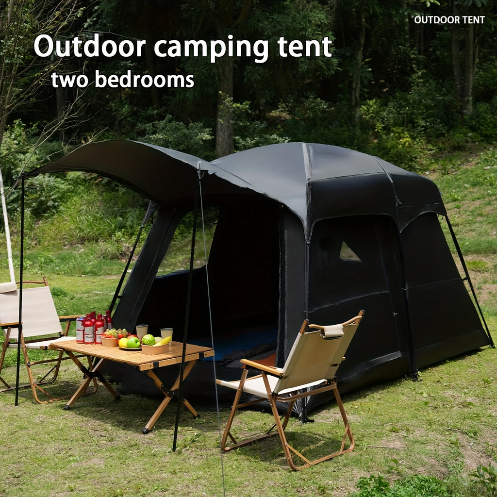 Outdoor Portable And Easy to Set Up Tents, Double-layer Design Family Tents