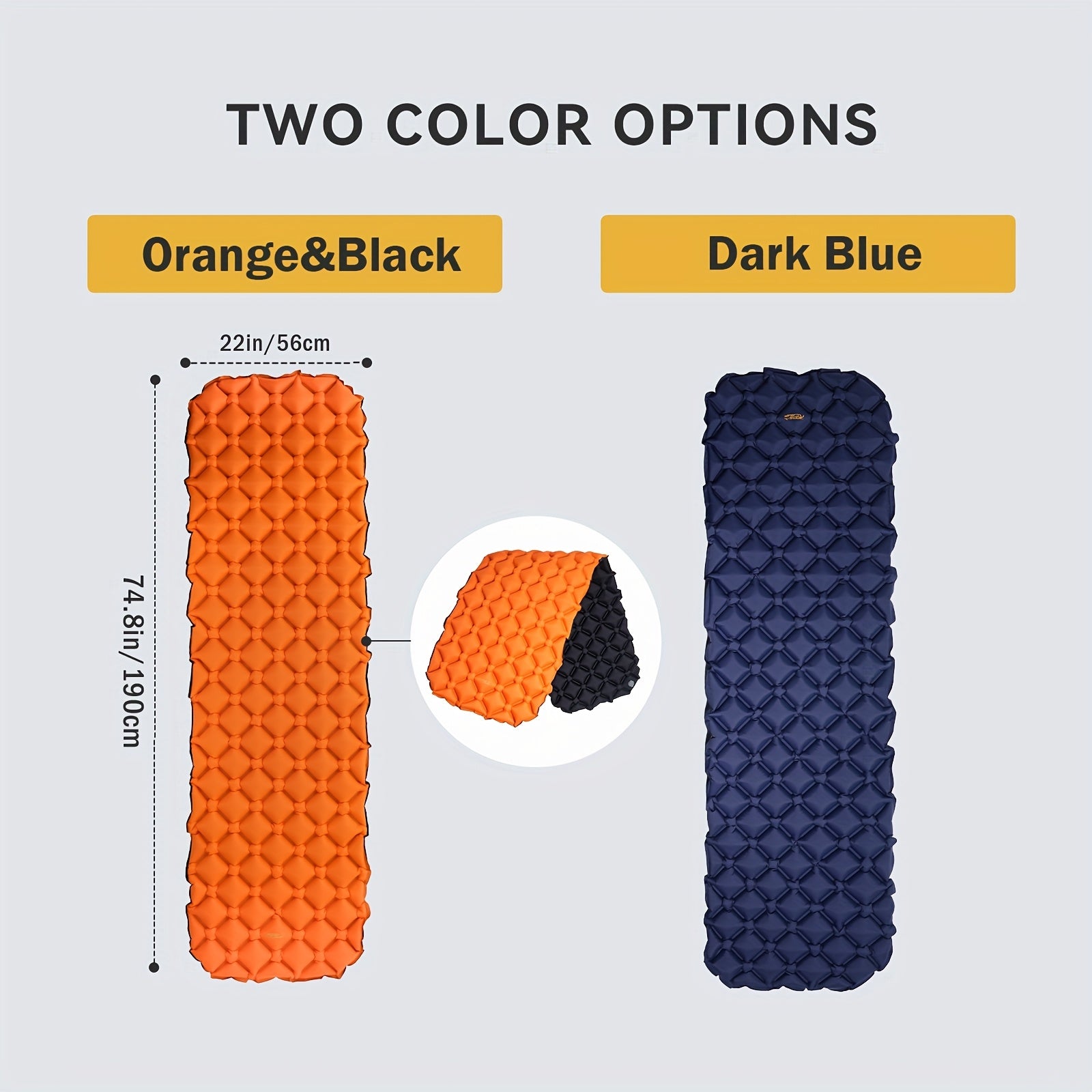 Ultralight Camping Pad RoosCamp Ultralight Inflatable Camping Sleeping Pad