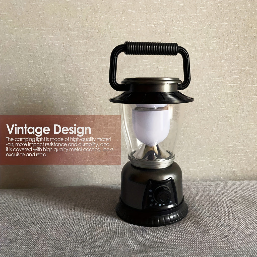 2-Pack BlazeBrite LED Camping Lanterns, Dimmable COB High Brightness