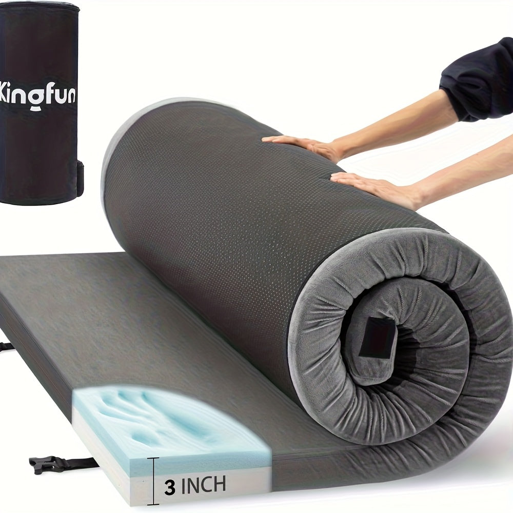 Portable Rollaway Mattress, High Quality with Memory Foam-like Support