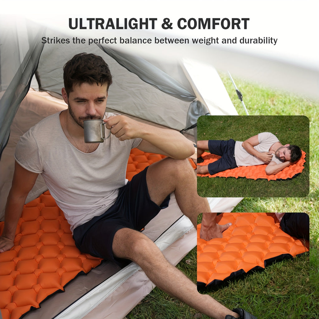 Ultralight Camping Pad RoosCamp Ultralight Inflatable Camping Sleeping Pad