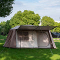 TOMOUNT Village 13 Instant Camping Tents Featuring Two Rooms And a Spacious Roof for Outdoor Activities