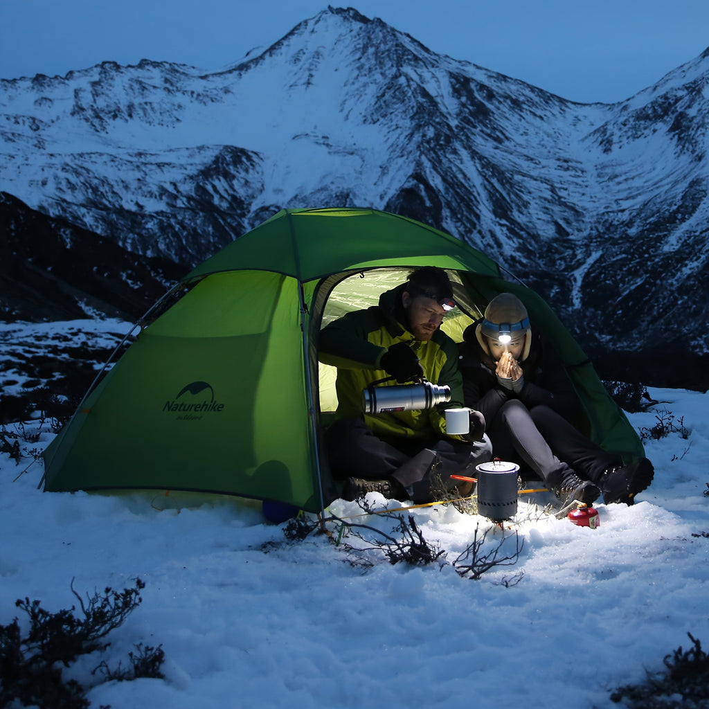 Naturehike Cloud Peak Hexagonal Four Seasons Tent, 20D Lightweight Silicone Waterproof Fabric
