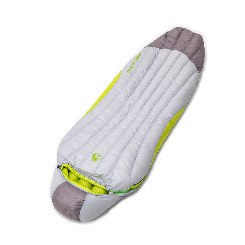 Outdoor Camping Mummy Style Down Sleeping Bag, Extra Large and Wide