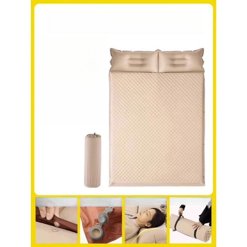 Automatic Inflatable Mattress for Outdoor Camping, Portable Air Bed, Home Floor Mat