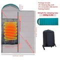 Adult Sleeping Bag with USB Electric Blanket, Suitable for Cold Weather